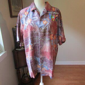 NEW 🐻Chinatown Market Tommy Bahama Button Up Silk Shirt L
